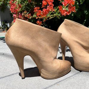 Givenchy booties 39 1/2 (probably US 8.5)